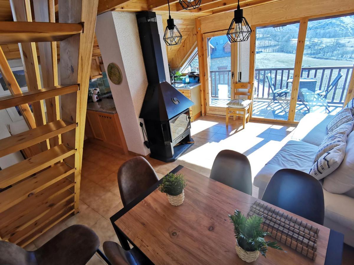 Dúplex con terraza y vistas panorámicas en Taüll Taull Exterior foto