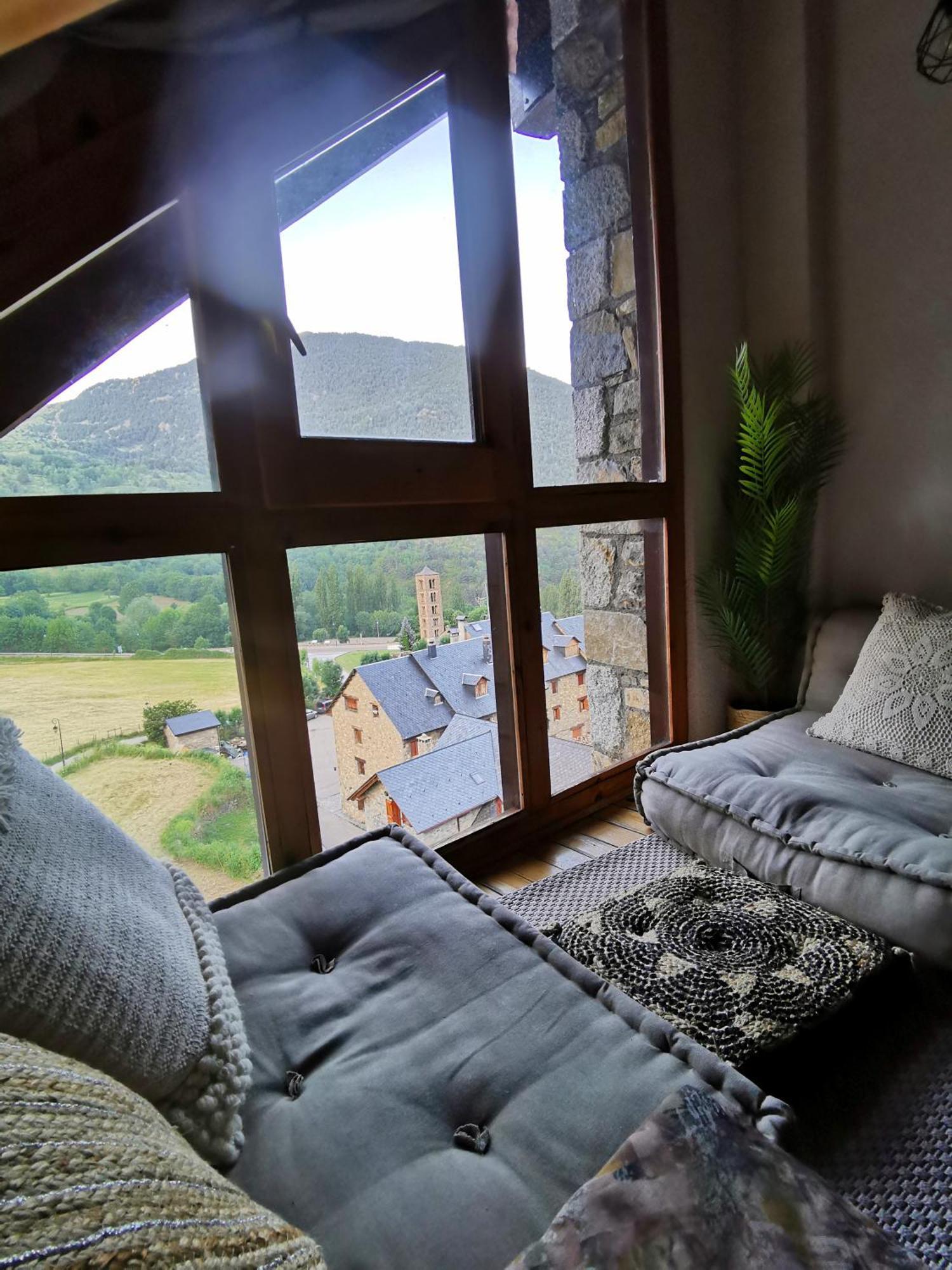 Dúplex con terraza y vistas panorámicas en Taüll Taull Exterior foto